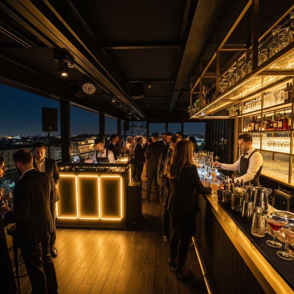 Rooftop party Milano